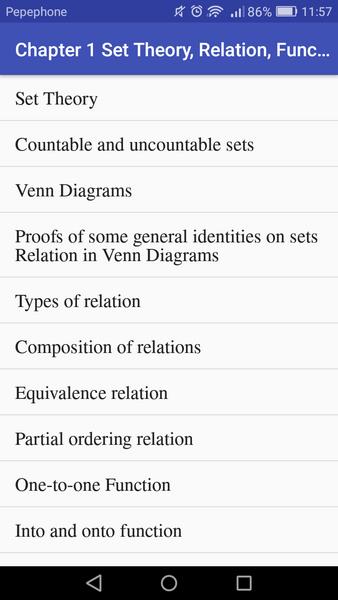 Discrete Mathematics Screenshot 10