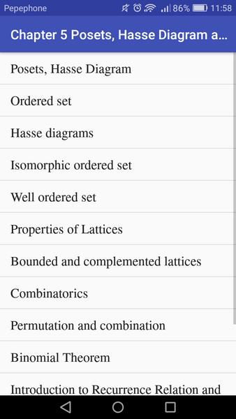 Discrete Mathematics Screenshot 2