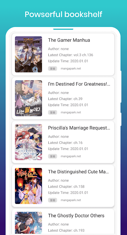 Manga Fox - Trình đọc truyện tranh miễn phí Screenshot 3