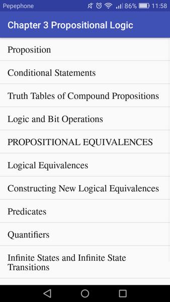 Discrete Mathematics Screenshot 6