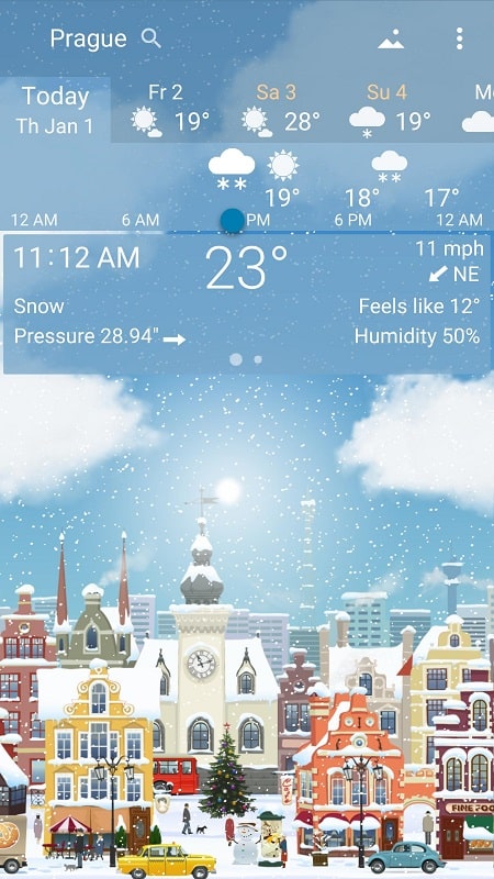 YoWindow Weather Unlimited Screenshot 2