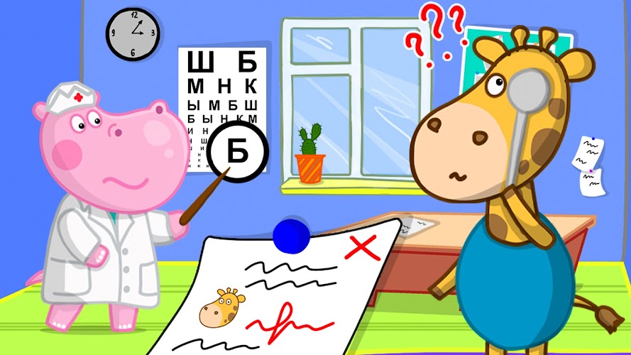 Bác sĩ Hippo: Bệnh viện trẻ em Screenshot 10