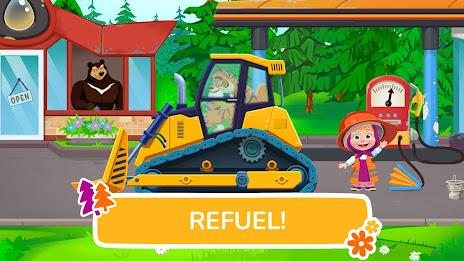 Masha and the Bear truck games Screenshot 8