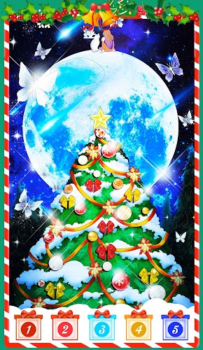 Christmas Game Color by number Screenshot 21