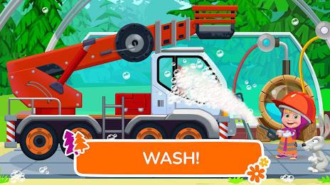 Masha and the Bear truck games Screenshot 17