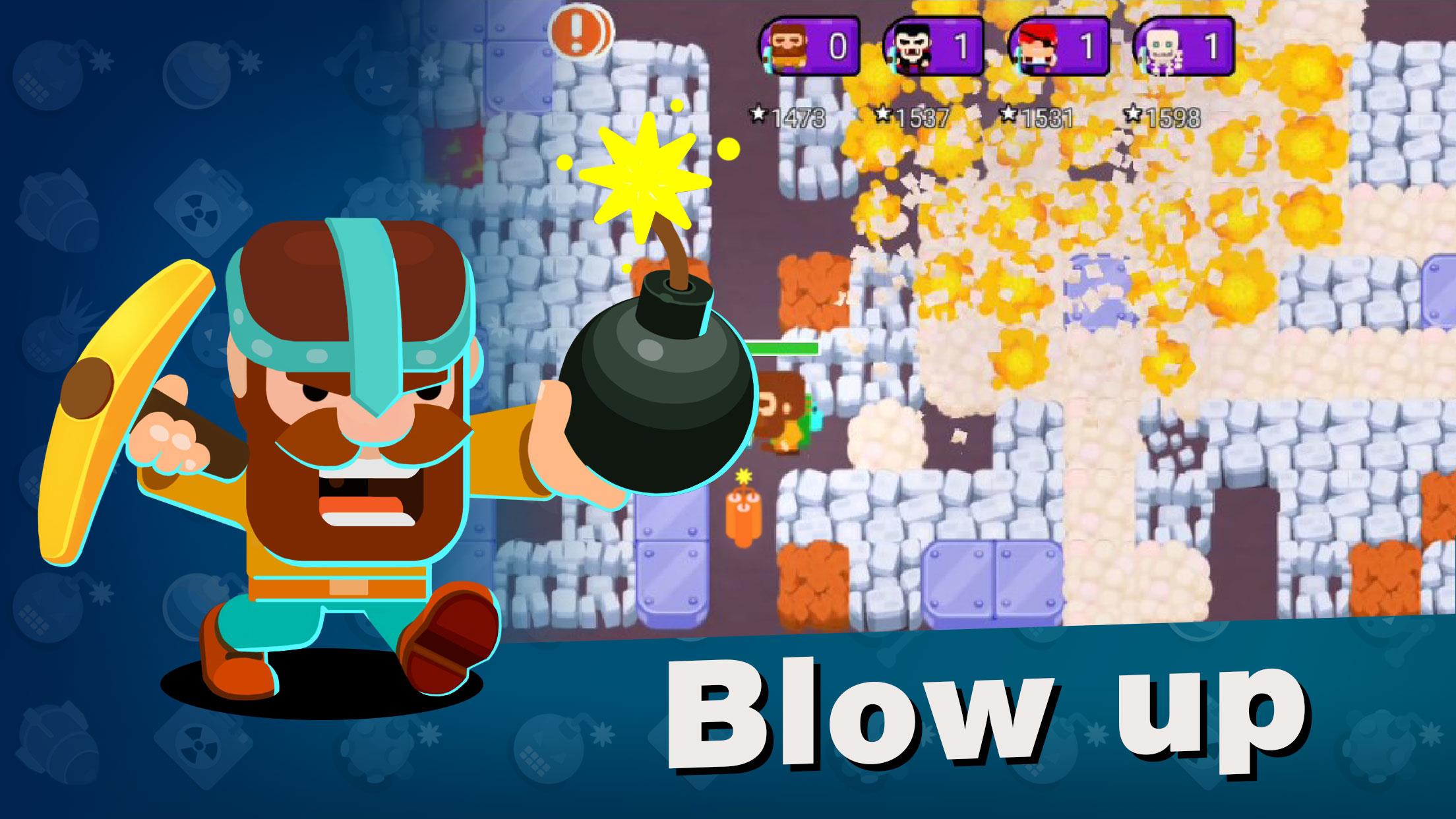 Bomber Diggers - Brawl heroes Screenshot 10