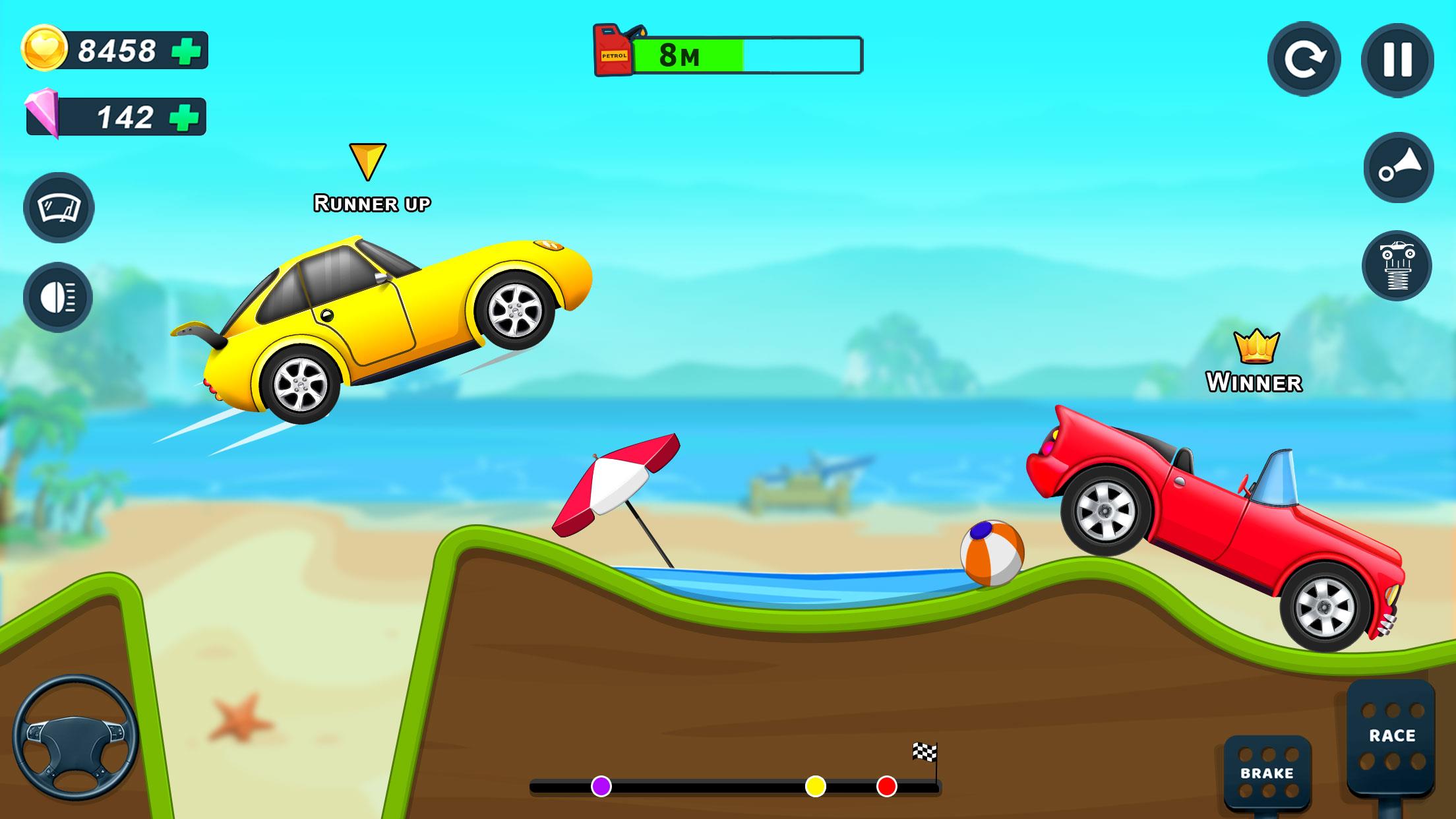 Hill Racing Car Game For Boys Screenshot 2