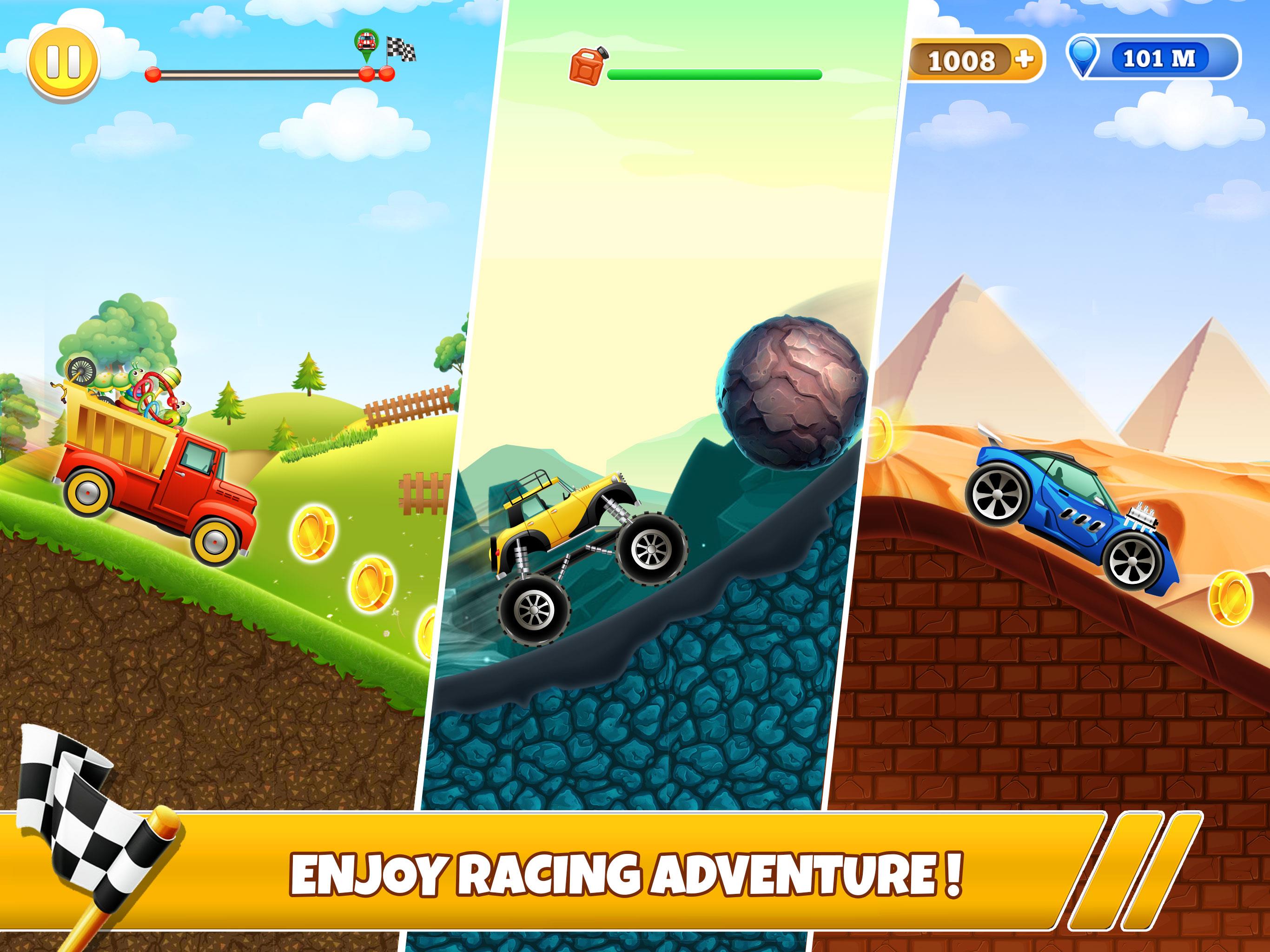 Hill Racing Car Game For Boys Screenshot 16