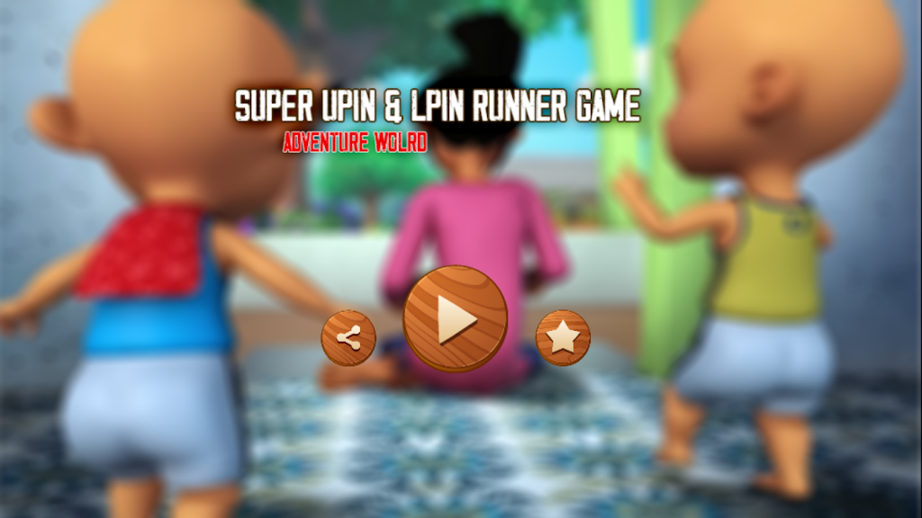 Upin &amp; Ipin Game Cartoon World Screenshot 3