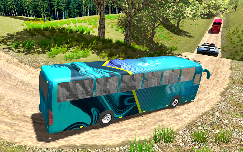 Hill Coach Bus Driving Games Screenshot 3