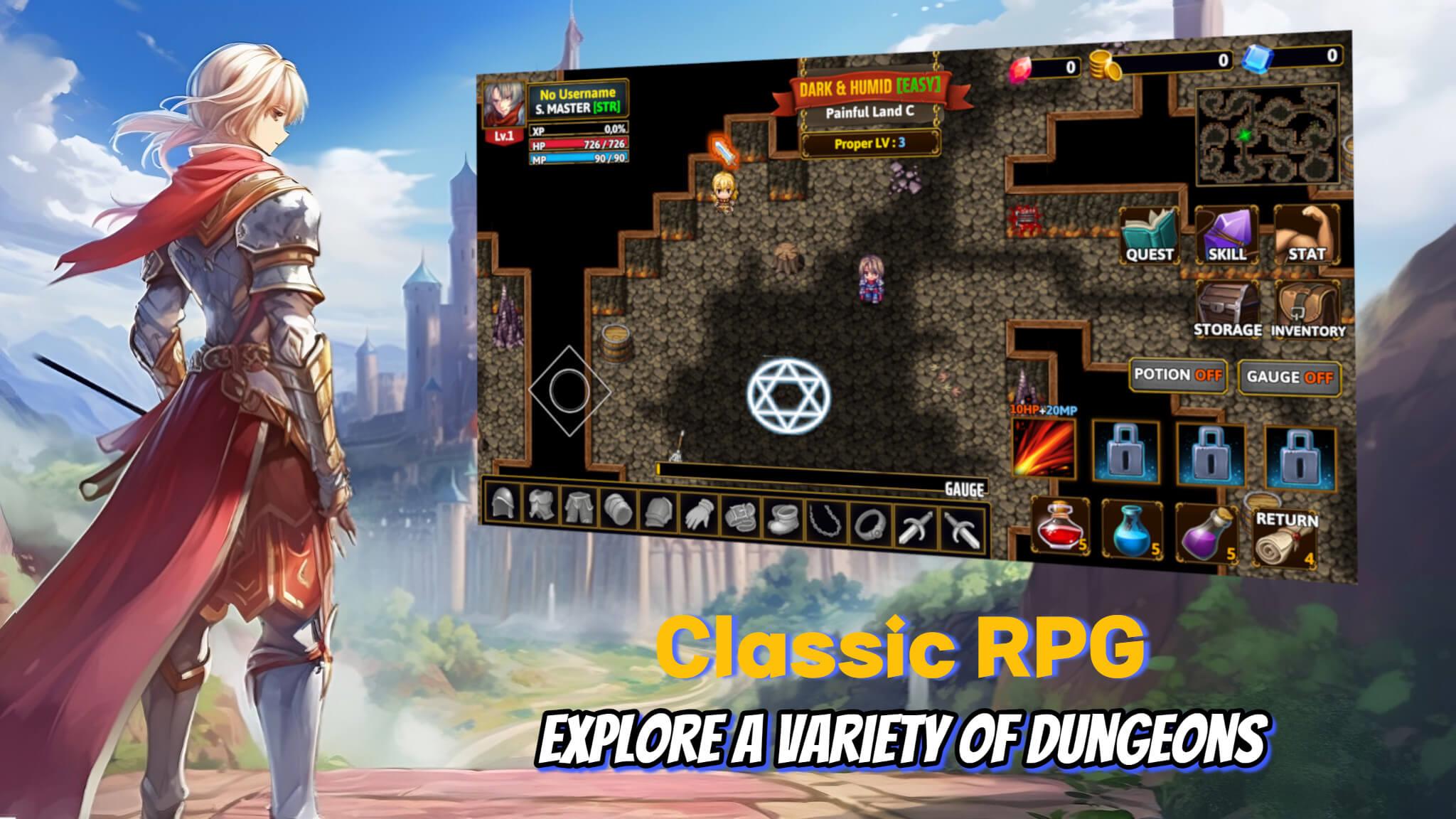 Darkside Dungeon roguelike rpg Screenshot 14