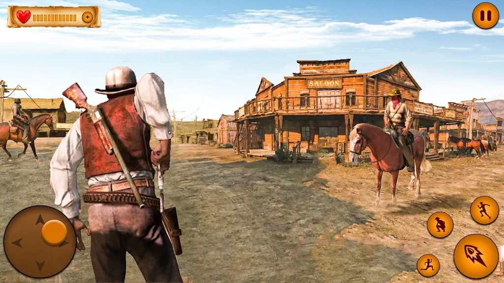 Western Cowboy Horse Riding 3d Screenshot 1