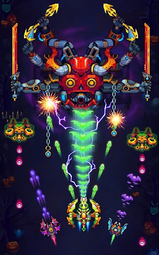 Galaxiga: Bắn ruồi Bắn máy bay Screenshot 13