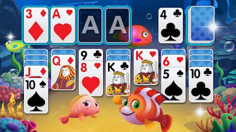 Solitaire Fish Klondike Card Screenshot 14