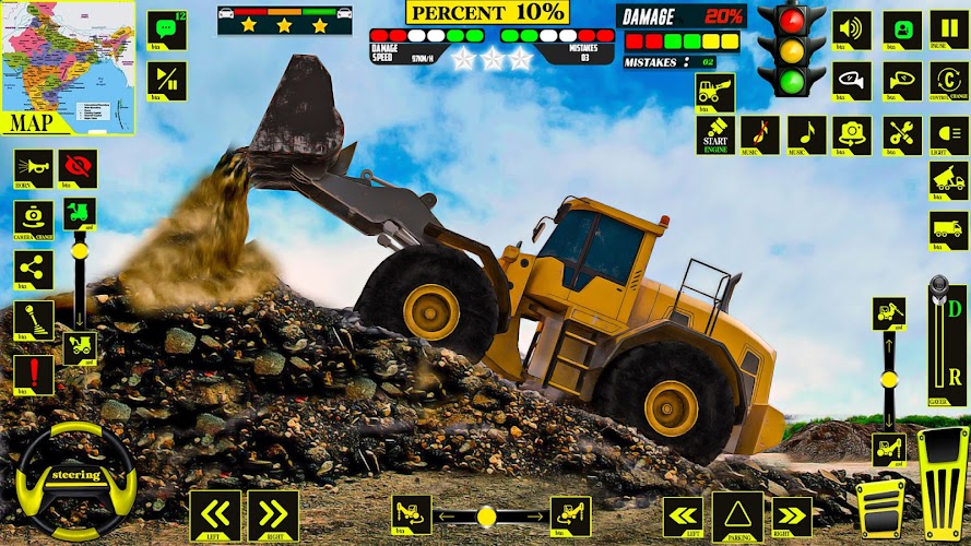 Jcb Cầu Sự thi công Trò chơi Screenshot 17