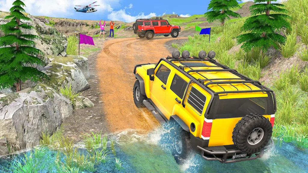 Off road Driving 4x4 Jeep Game Screenshot 3