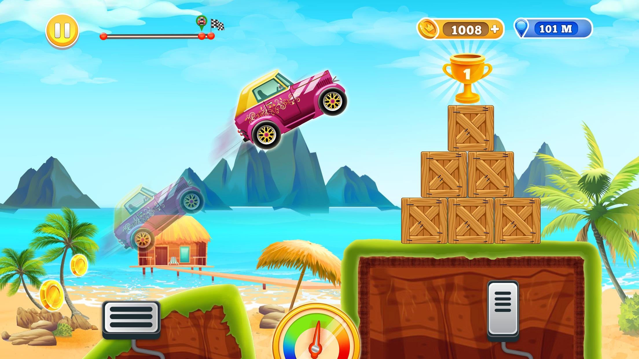 Hill Racing Car Game For Boys Screenshot 6