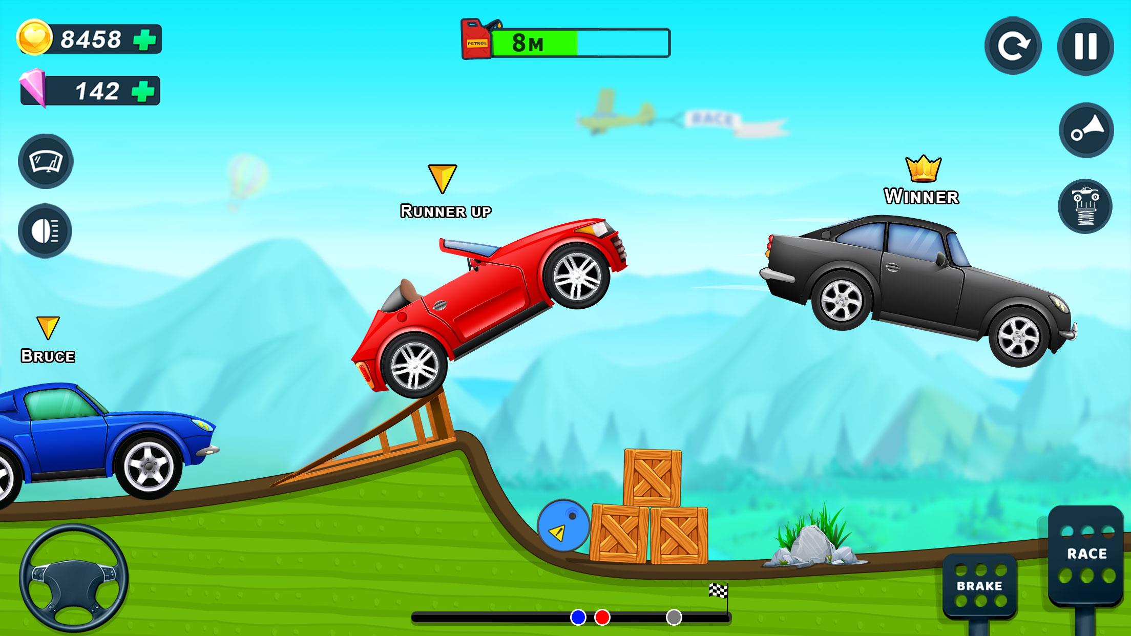 Hill Racing Car Game For Boys Screenshot 1