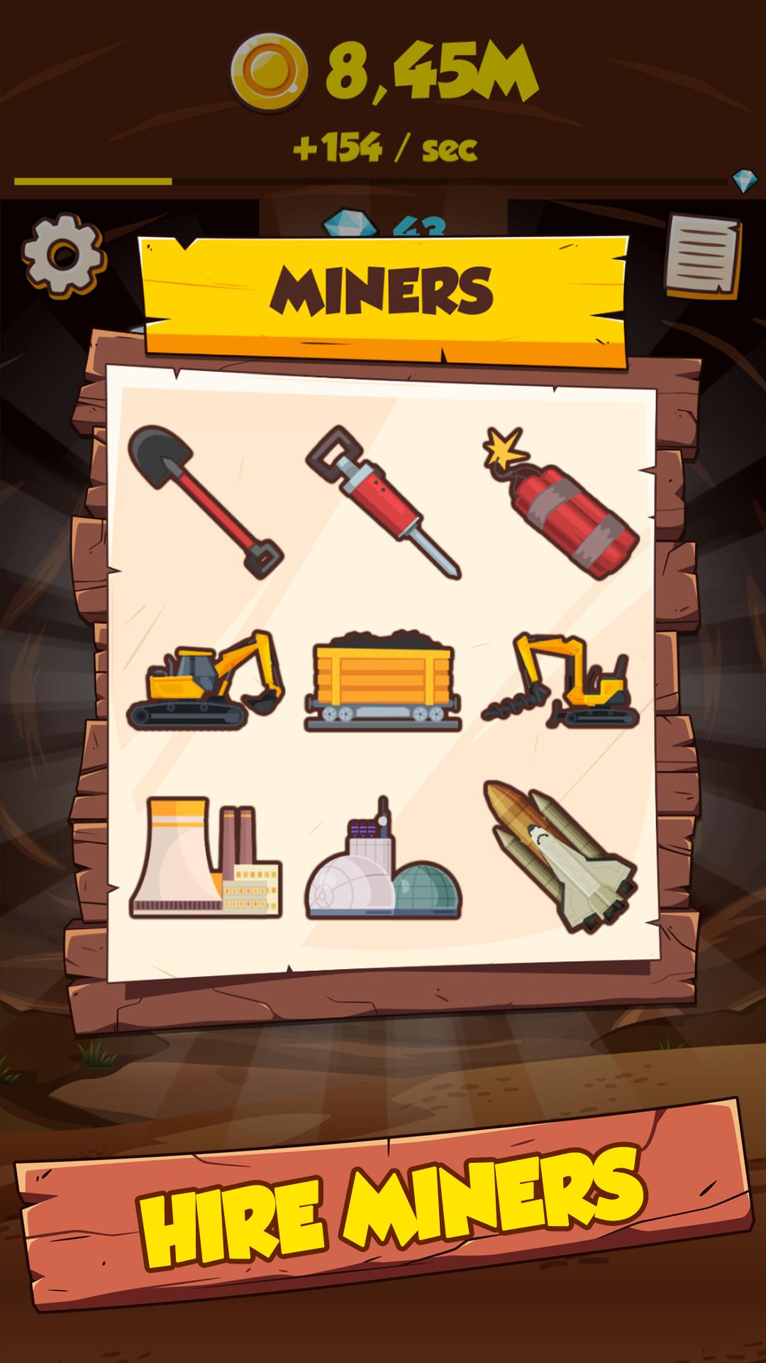 Idle Miner Clicker: Tap Tycoon Screenshot 19