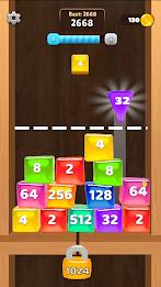 Jelly Cubes 2048: Puzzle Game Screenshot 4