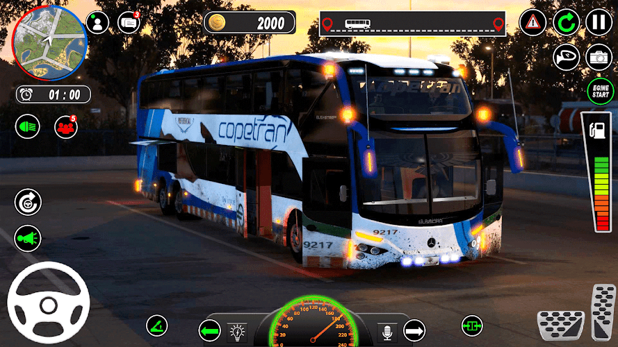 Offroad xe buýt Vội vã lái xe Screenshot 5