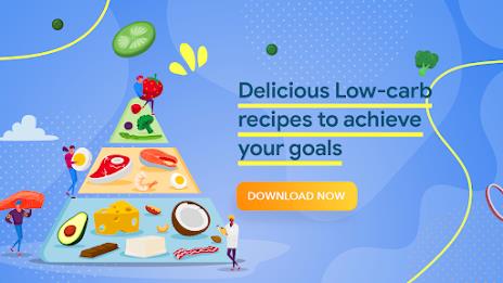 Low carb recipes diet app Screenshot 1