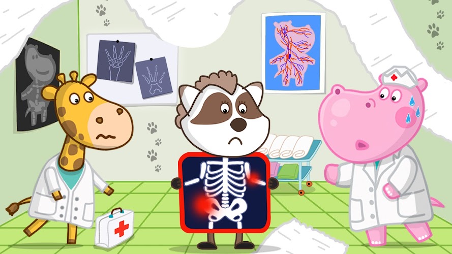 Bác sĩ Hippo: Bệnh viện trẻ em Screenshot 3