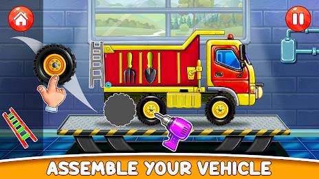 Build a House-Kids Truck Games Screenshot 14