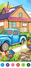 Country Farm Coloring Book Screenshot 3