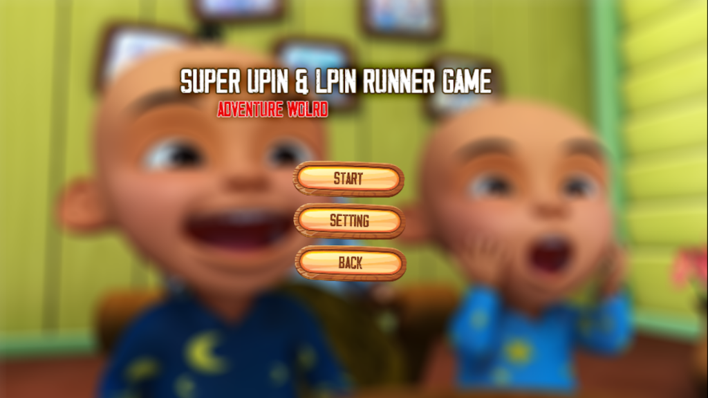 Upin &amp; Ipin Game Cartoon World Screenshot 1