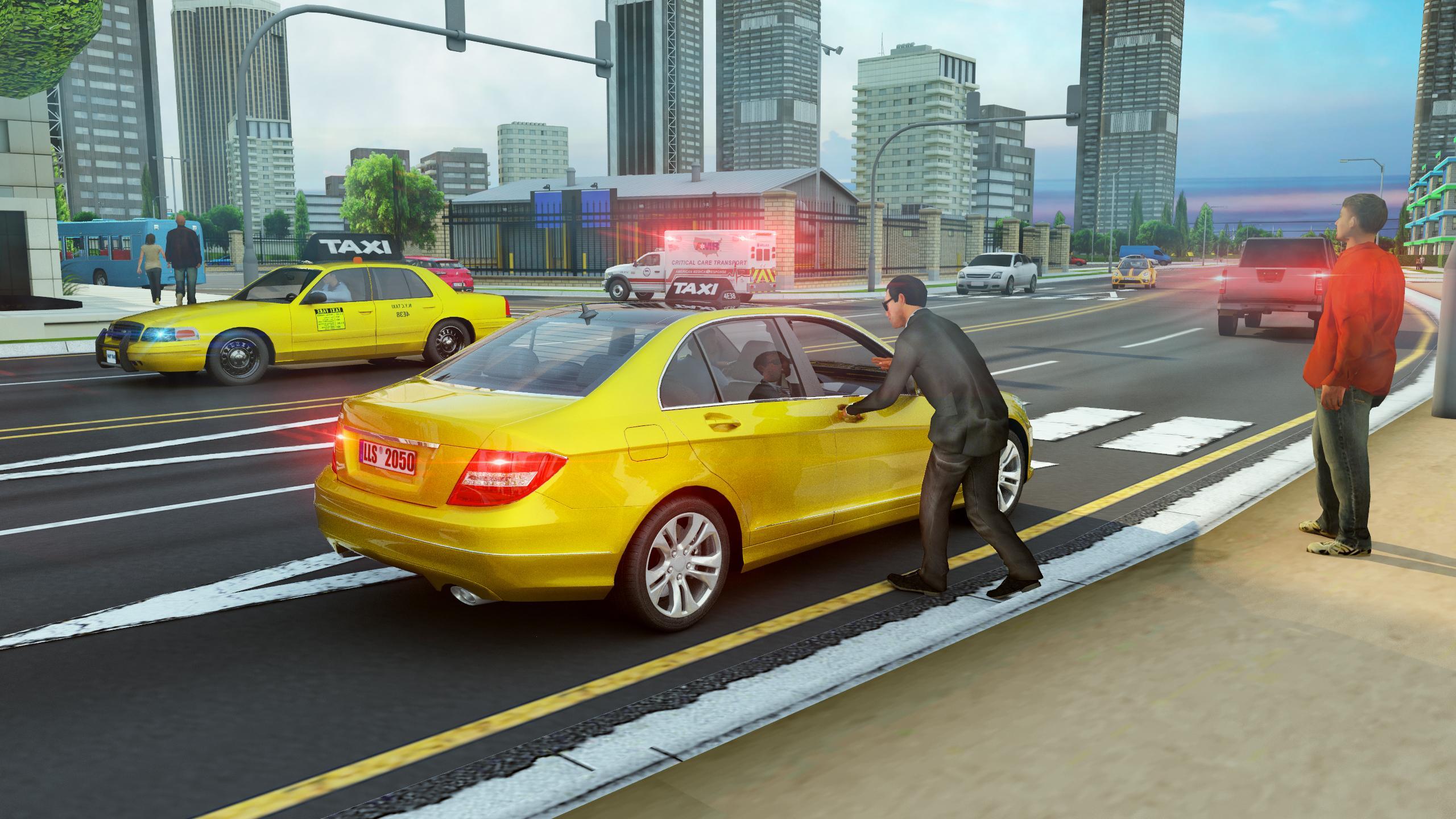 US City Taxi Games - Car Games Screenshot 10