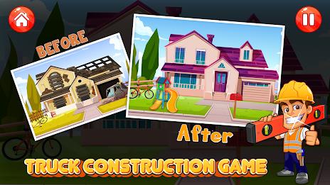 Build a House-Kids Truck Games Screenshot 28