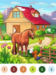 Country Farm Coloring Book Screenshot 7