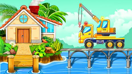 Build a House-Kids Truck Games Screenshot 25