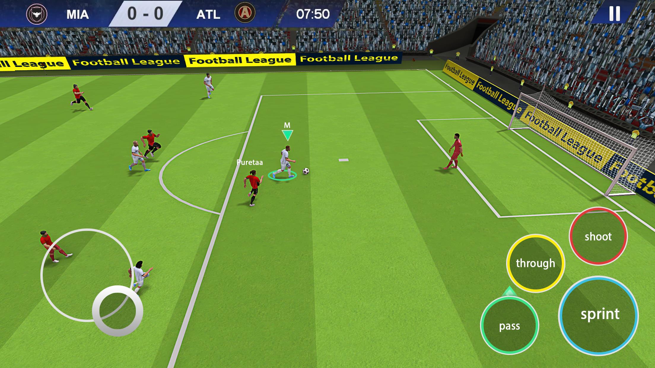 Ultimate Soccer Football Match Screenshot 1