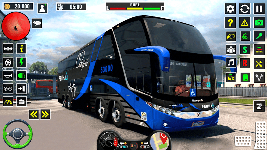 Offroad xe buýt Vội vã lái xe Screenshot 7