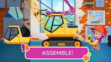 Masha and the Bear truck games Screenshot 16