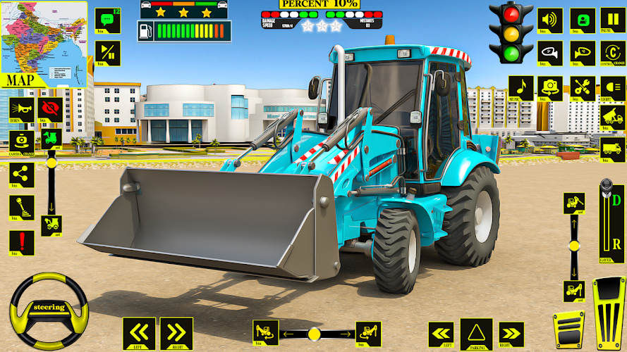 Jcb Cầu Sự thi công Trò chơi Screenshot 7