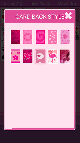 Pink Solitaire Screenshot 3