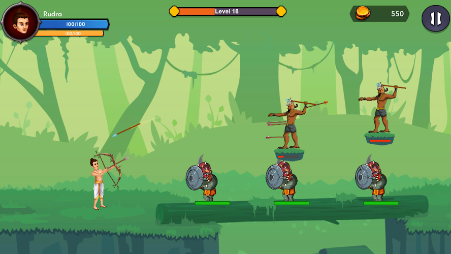 Little Archer - Ramayana Game Screenshot 1