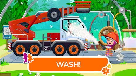 Masha and the Bear truck games Screenshot 7