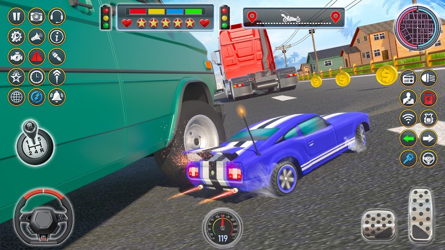 đua ô tô nhỏ: trò chơi ô tô 3d Screenshot 3