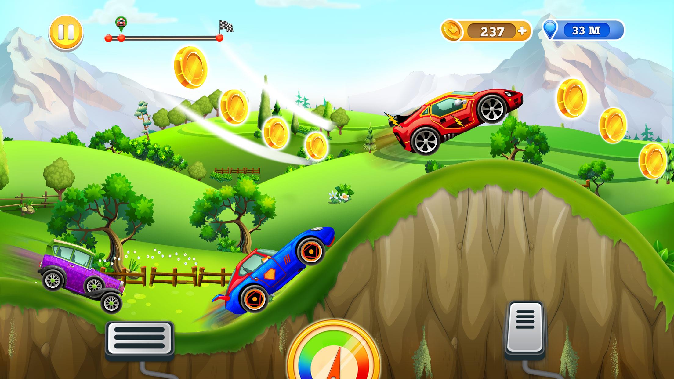 Hill Racing Car Game For Boys Screenshot 3