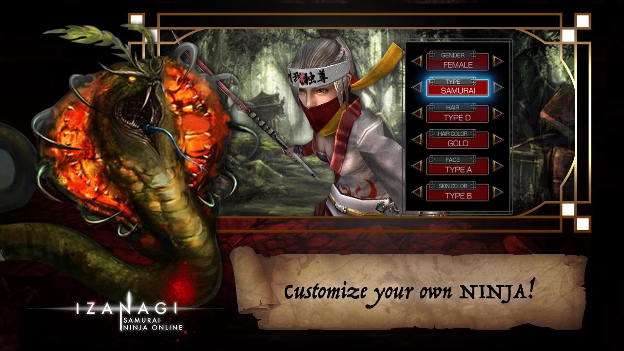 RPG IZANAGI ONLINE MMORPG Screenshot 1