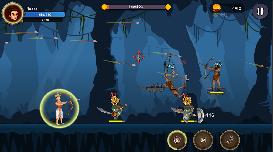 Little Archer - Ramayana Game Screenshot 2