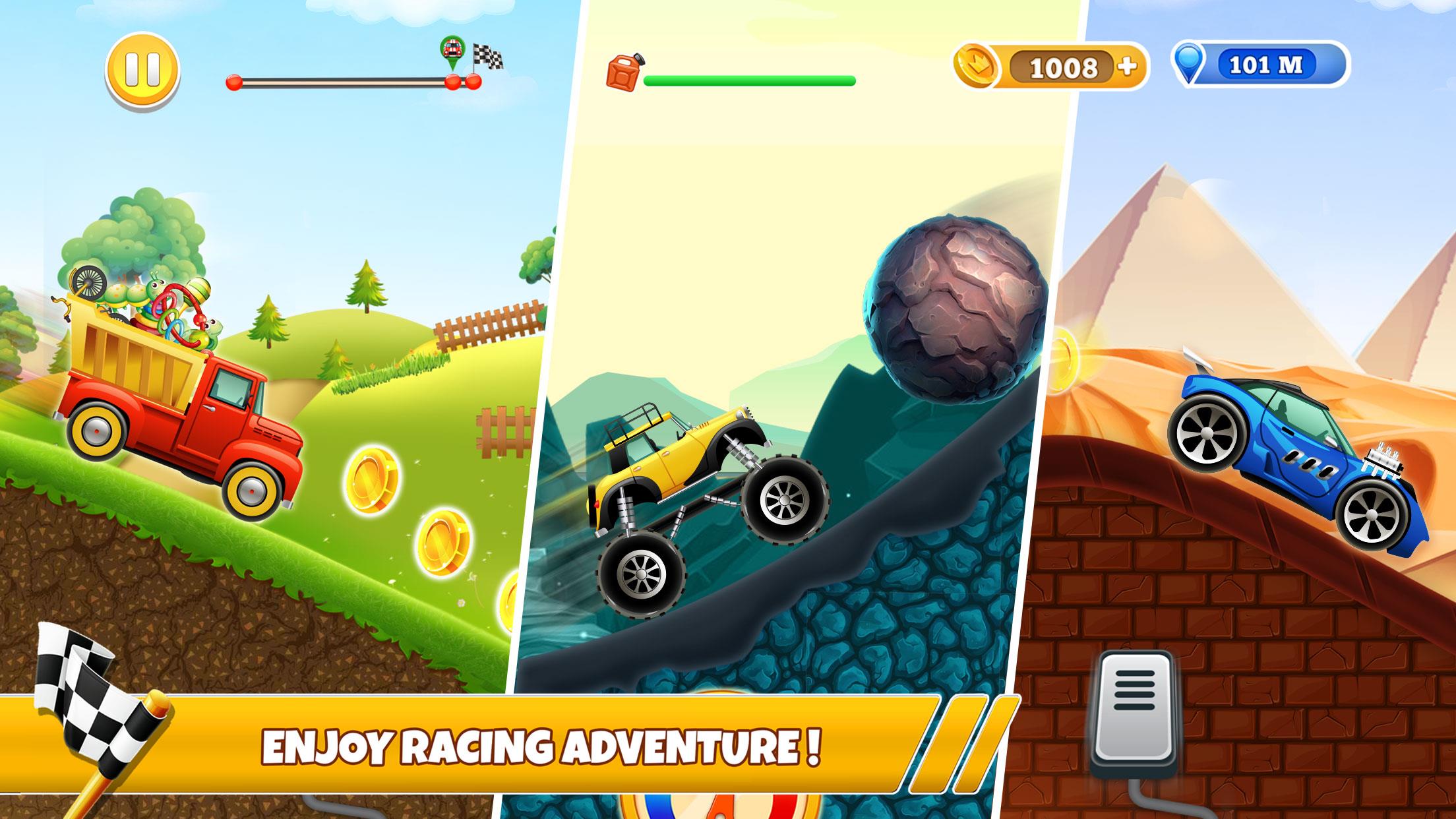 Hill Racing Car Game For Boys Screenshot 8