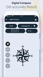 Digital Compass & GPS Compass Screenshot 3