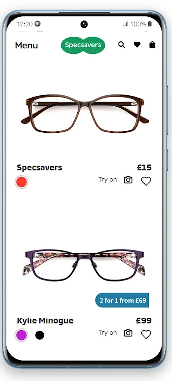 Specsavers Screenshot 1