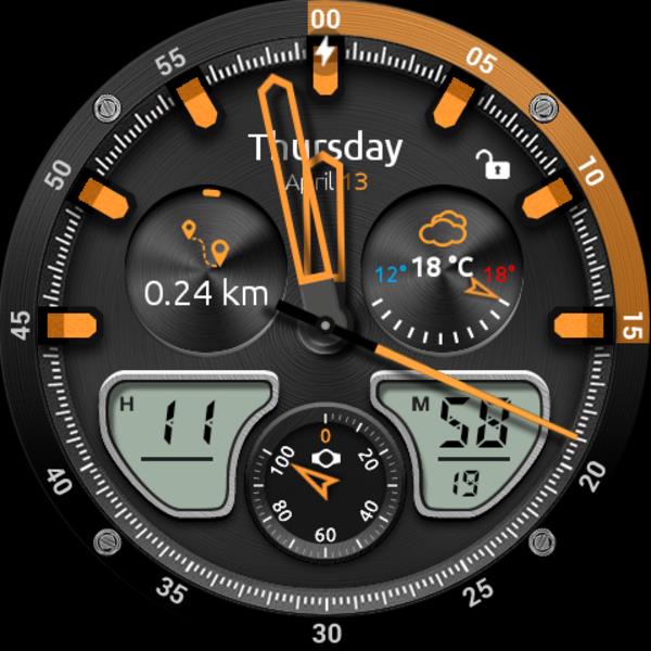 Fury Watch Face Screenshot 5