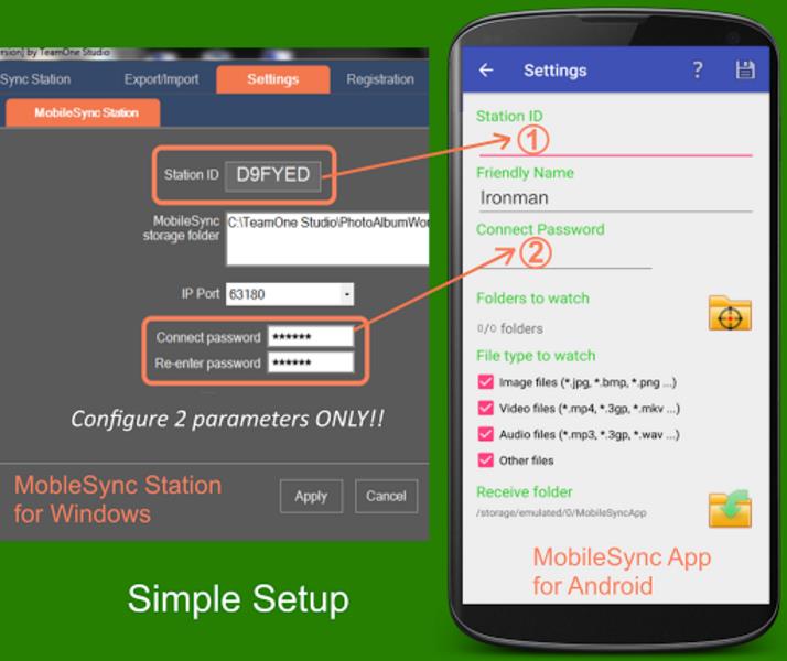 MobileSync App - Remote Access Screenshot 3